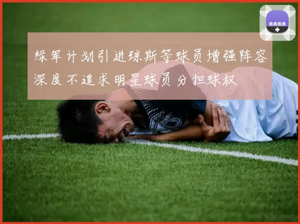 绿军计划引进琼斯等球员增强阵容深度不追求明星球员分担球权